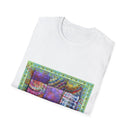 AMBROSIA: Dream inspired tie dye collage,  Softstyle T-Shirt