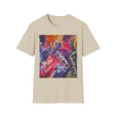 FIFTH DIMENSION: Galaxy style, Vibrant Tie-Dye Unisex T-Shirt - Perfect for Summer Festivals, Casual Outfits, Gifts, Beach Days, and Relaxed Vibes