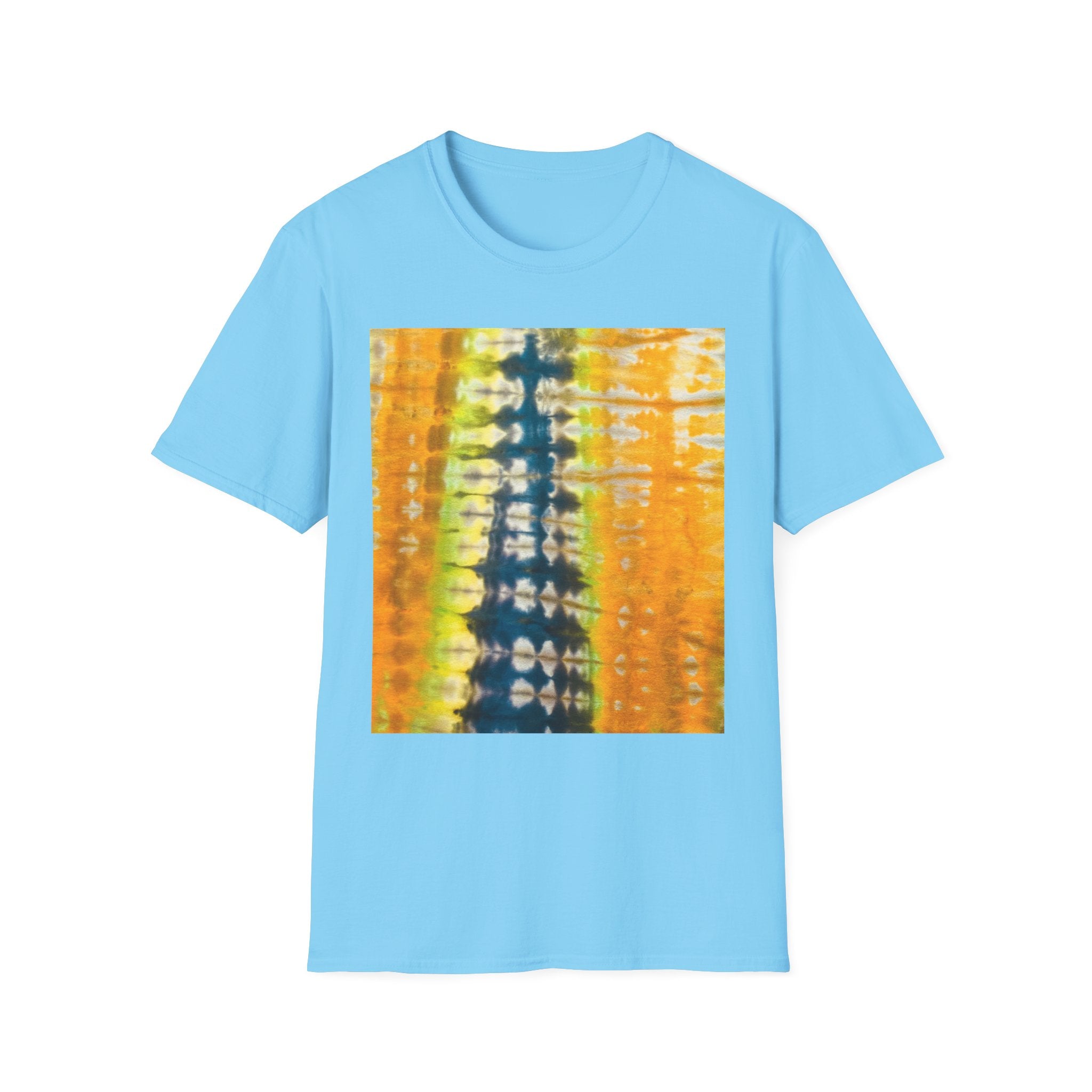 JACOBS LADDER: Bohemian Tie-Dye Unisex T-Shirt, Vibrant Summer Tee, Festival Apparel, Casual Wear, Unique Gift Idea for Friends