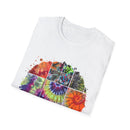 Resilience 2:  Vibrant Tie-Dye Unisex Softstyle T-Shirt, Bohemian Tee, Summer Apparel, Festival Wear, Gift for Him or Her