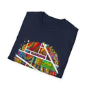 San Mateo Magic 2:  Vibrant Artistic Unisex T-Shirt, Colorful Graphic Tee, Trendy Casual Shirt, Unique Gift for Art Lovers, Summer Essential