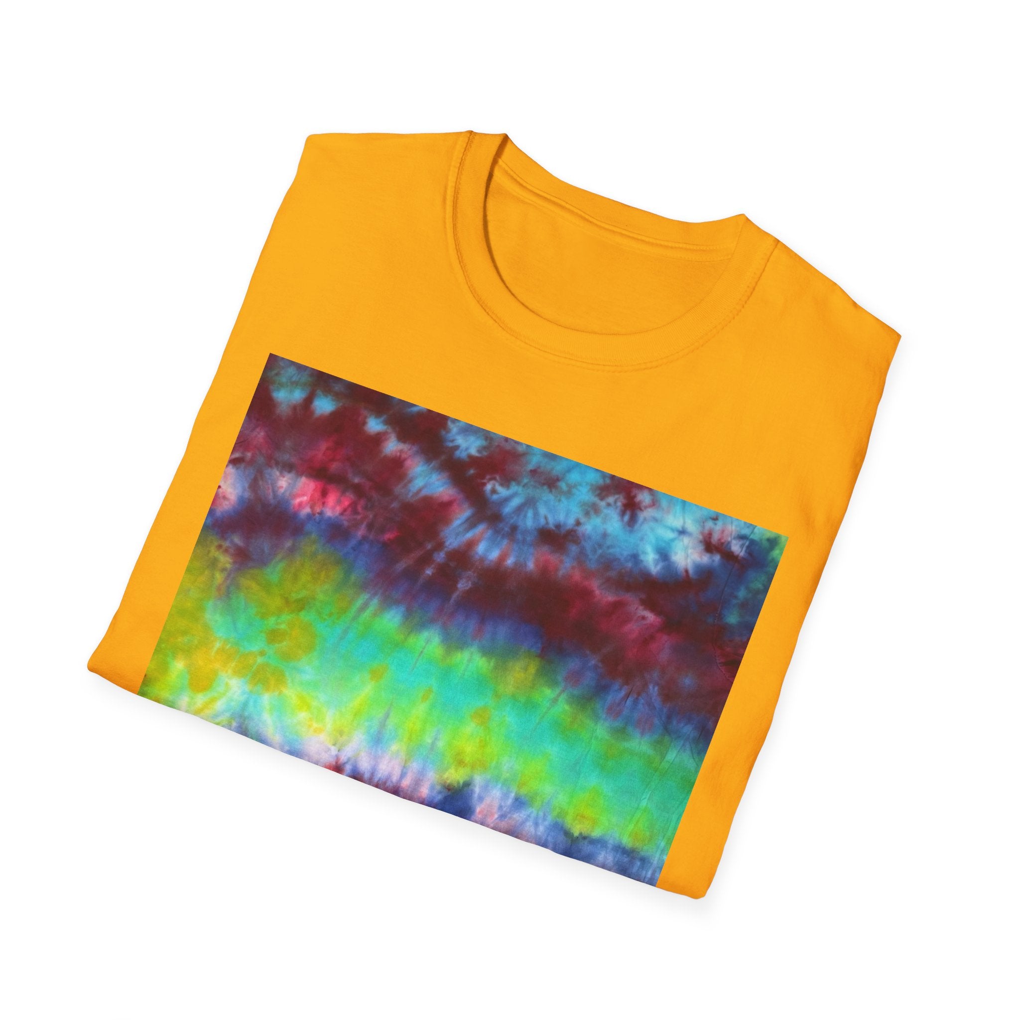 SIDEWINDER: Wave style, Vibrant Tie-Dye Unisex T-Shirt | Summer Vibes, Casual Wear, Gift for Friends, Festival Apparel, Beach Day Top