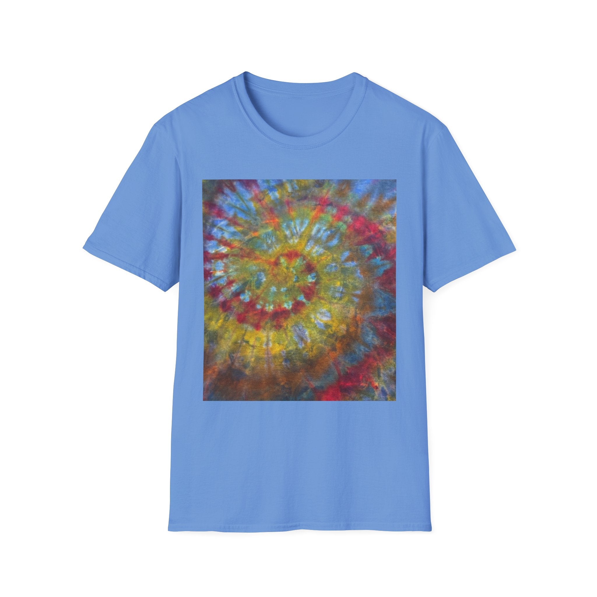 WATERMELON KRUSH: Trendy and Colorful Tie-Dye Unisex T-Shirt, Casual Wear, Summer Vibes, Festival Clothing, Eco-Friendly Fashion, Gift for Friends