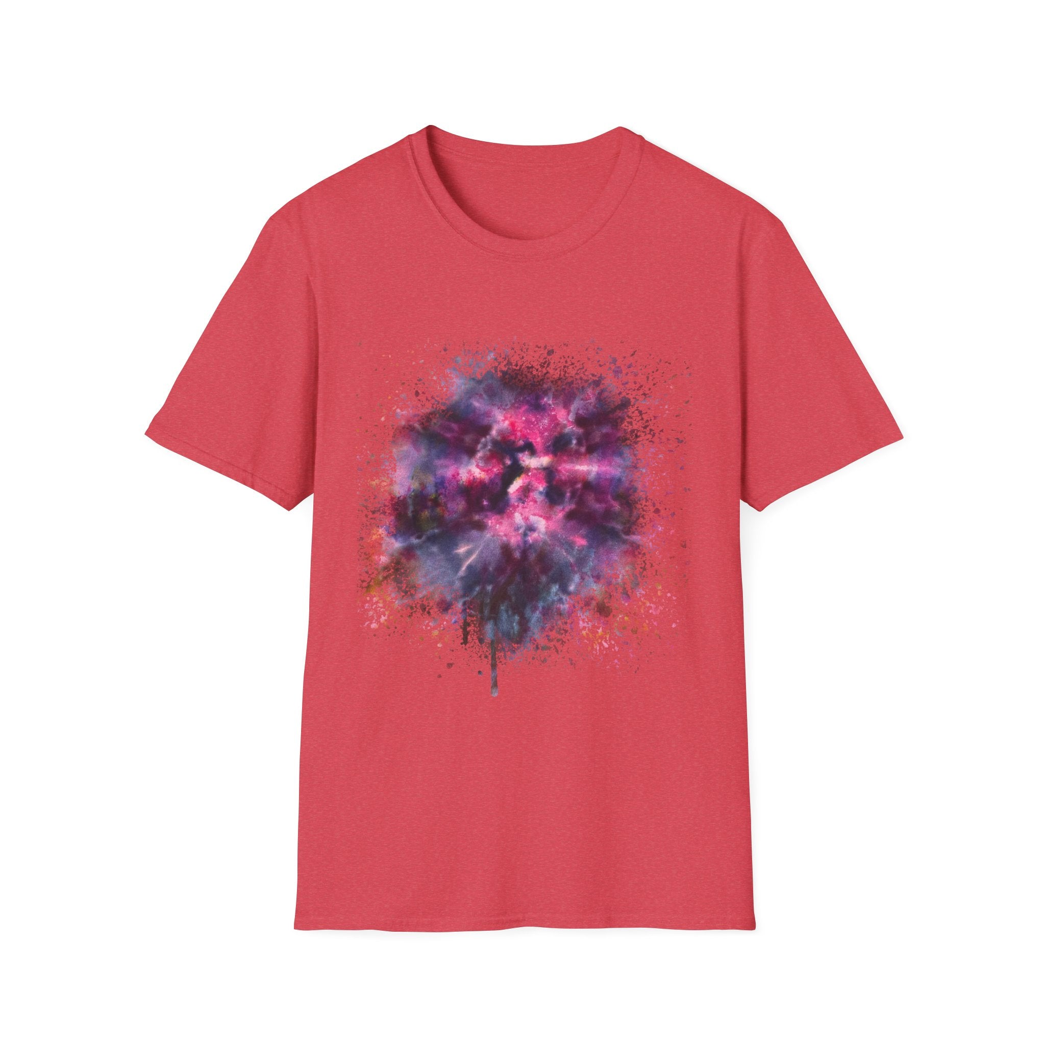 Sundance Citation 2: Galactic Drip Splash Unisex T-Shirt - Cosmic Art Tee, Graphic Shirt for Space Lovers, Gift for Astronomy Fans, Unique Trendy Apparel