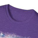 LILAC INFUSION:  Nature inspired Tie-Dye Unisex Softstyle T-Shirt - Boho Chic, Casual Wear, Summer Essential, Festival Outfit, Unique Gift