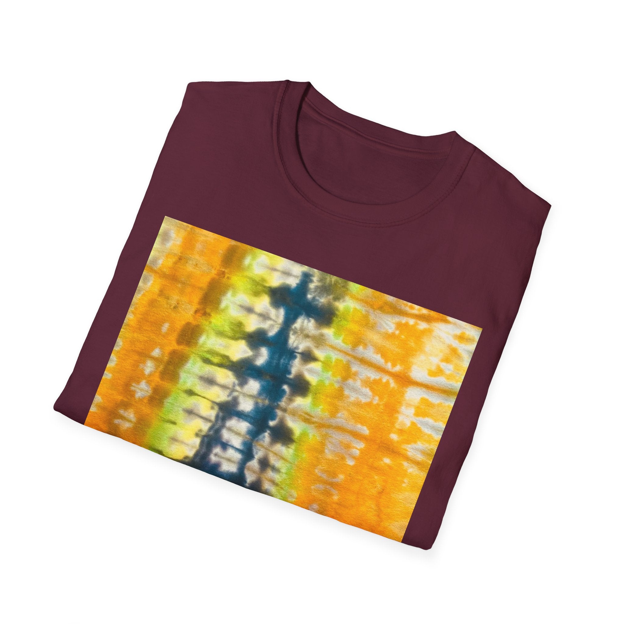 JACOBS LADDER: Bohemian Tie-Dye Unisex T-Shirt, Vibrant Summer Tee, Festival Apparel, Casual Wear, Unique Gift Idea for Friends