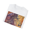 AMBER PREROGATIVE: Smash style Bohemian Tie-Dye T-Shirt, Unisex Casual Wear, Summer Festival Top, Gift for Music Lovers, Eco-Friendly Fashion