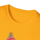 Rainbow Ballad 2: Colorful Snowy edge Tie-Dye Unisex T-Shirt, Bohemian Tee, Festival Wear, Summer Vibes, Casual Fashion, Gift for Her/Him