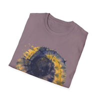 ECLIPSE: Blindside eclipse inspired, Tie-Dye Unisex Softstyle T-Shirt | Comfortable Casual Tee, Unique Graphic Shirt, Trendy Summer Wear, Gift for Her and Him