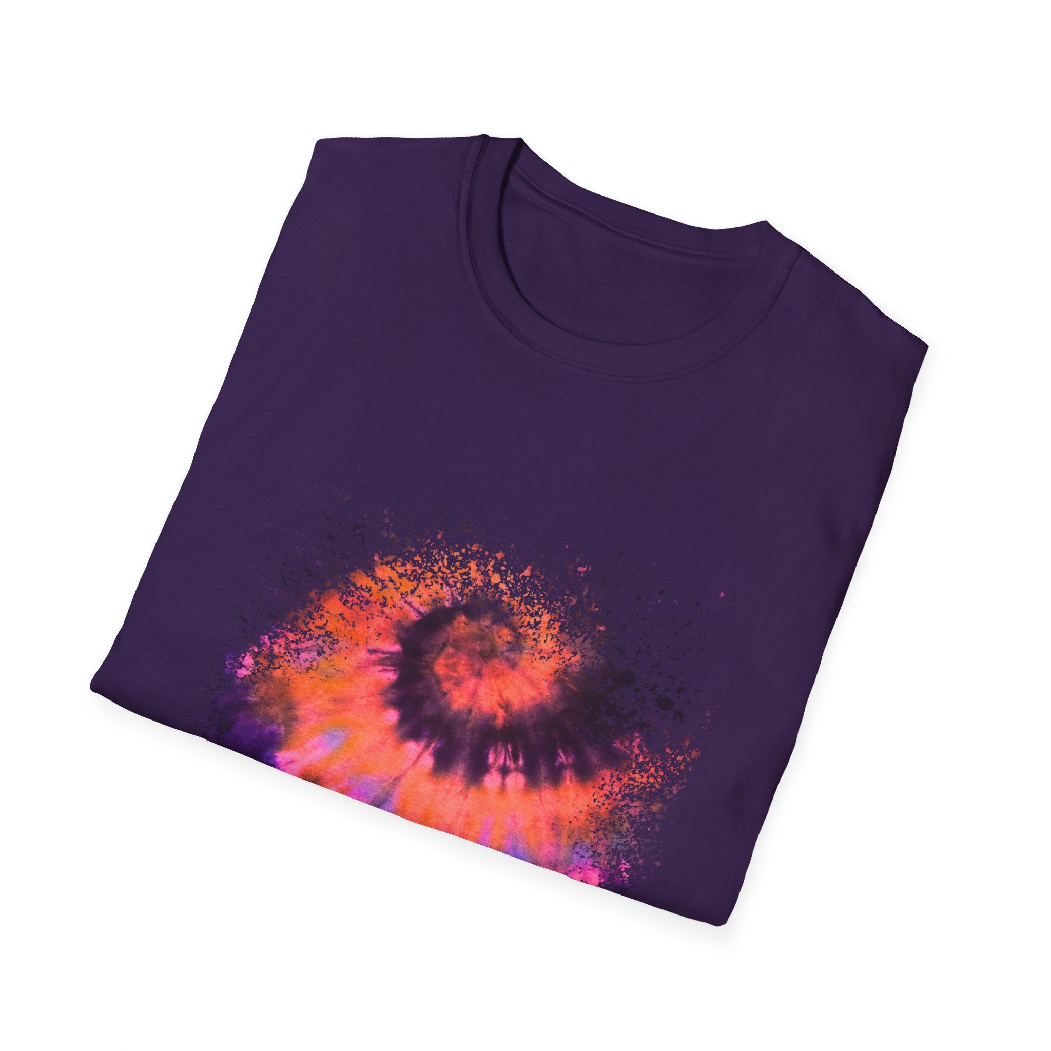 Indigo Odyssey 2:  Vibrant Tie-Dye Unisex T-Shirt | Soft Stylish Tee for Festivals, Casual Wear, Gifts, Summer Events, Parties