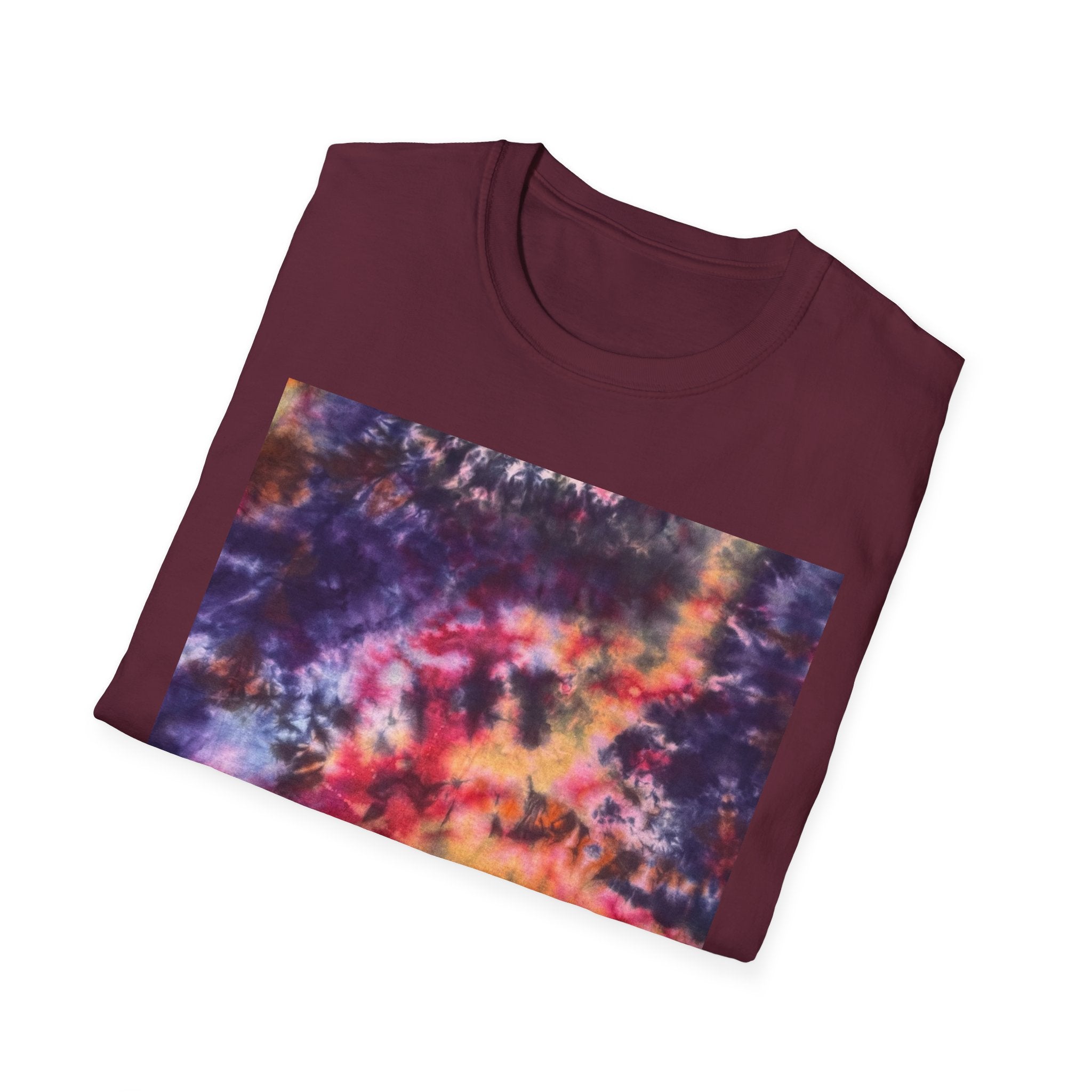 SERENADE:  Galaxy style, Vibrant Tie-Dye Unisex T-Shirt, Summer Festival Wear, Casual Tee, Gift for Him/Her, Unique Style, Comfortable Everyday Top