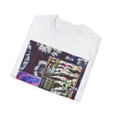 REGATTA ONE: Bold Tie Dye collage, Unisex Softstyle T-Shirt