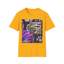 REGATTA ONE: Bold Tie Dye collage, Unisex Softstyle T-Shirt