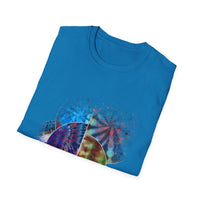 Tenacity 2:  Colorful Tie-Dye Unisex Softstyle T-Shirt, Casual Wear, Gift for Art Lovers, Summer Vibes, Festival Clothing