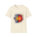Supersonic 2:  Vibrant Splash Art Unisex T-Shirt, Colorful Tee, Casual Wear, Festival Shirt, Graphic Tee, Gift for Art Lovers