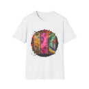 Firestone 2:  Vibrant Tie-Dye Unisex T-Shirt, Colorful Casual Tee, Summer Festival Shirt, Gift for Friends, Boho Style Apparel