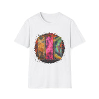 Firestone 2:  Vibrant Tie-Dye Unisex T-Shirt, Colorful Casual Tee, Summer Festival Shirt, Gift for Friends, Boho Style Apparel
