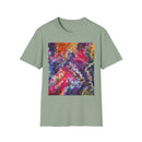 FIFTH DIMENSION: Galaxy style, Vibrant Tie-Dye Unisex T-Shirt - Perfect for Summer Festivals, Casual Outfits, Gifts, Beach Days, and Relaxed Vibes