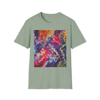 FIFTH DIMENSION: Galaxy style, Vibrant Tie-Dye Unisex T-Shirt - Perfect for Summer Festivals, Casual Outfits, Gifts, Beach Days, and Relaxed Vibes