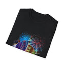 Tenacity 2:  Colorful Tie-Dye Unisex Softstyle T-Shirt, Casual Wear, Gift for Art Lovers, Summer Vibes, Festival Clothing