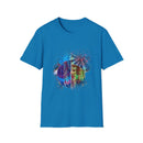 Tenacity 2:  Colorful Tie-Dye Unisex Softstyle T-Shirt, Casual Wear, Gift for Art Lovers, Summer Vibes, Festival Clothing