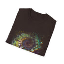 Temptation 2:  Colorful Spiral Art Unisex Softstyle T-Shirt, Casual Wear, Gift for Art Lovers, Eco-Friendly Tee, Summer Fashion