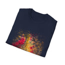 Sapphire Scorpion 2:  Fall Leaves Unisex Softstyle T-Shirt, Autumn Tee, Nature Lover Shirt, Gift for Her, Cozy Casual Wear