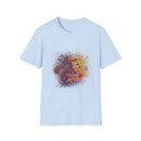 Amber Prerogative 2:  Colorful Splash Unisex Softstyle T-Shirt, Casual Wear, Gift for Art Lovers, Summer Fashion, Vibrant Graphic Tee