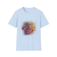 Amber Prerogative 2:  Colorful Splash Unisex Softstyle T-Shirt, Casual Wear, Gift for Art Lovers, Summer Fashion, Vibrant Graphic Tee