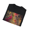 SAPPHIRE SCORPION:  Gritty style, Bohemian Tie-Dye T-Shirt, Comfortable Casual Wear, Unique Gift for Friends, Perfect for Festivals, Summer Style, Unisex Fashion