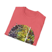 Blueberry Bliss 2:  Nature-Inspired Unisex Softstyle T-Shirt, Graphic Tee, Eco-Friendly Apparel, Earthy Vibe Shirt, Casual Wear, Nature Lover Gift