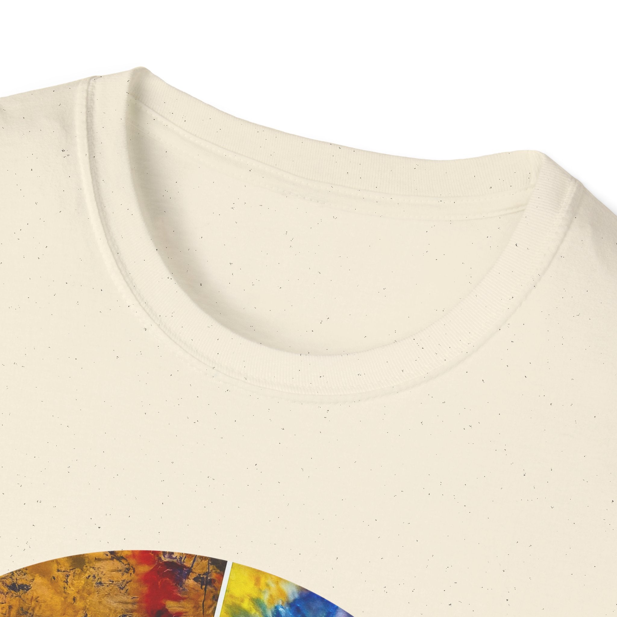 Synchronicity 2:  Colorful Tie-Dye Unisex T-Shirt, Boho Chic Tees, Summer Vibes Shirt, Festival Wear, Gift for Friends, Relaxed Fit Tops