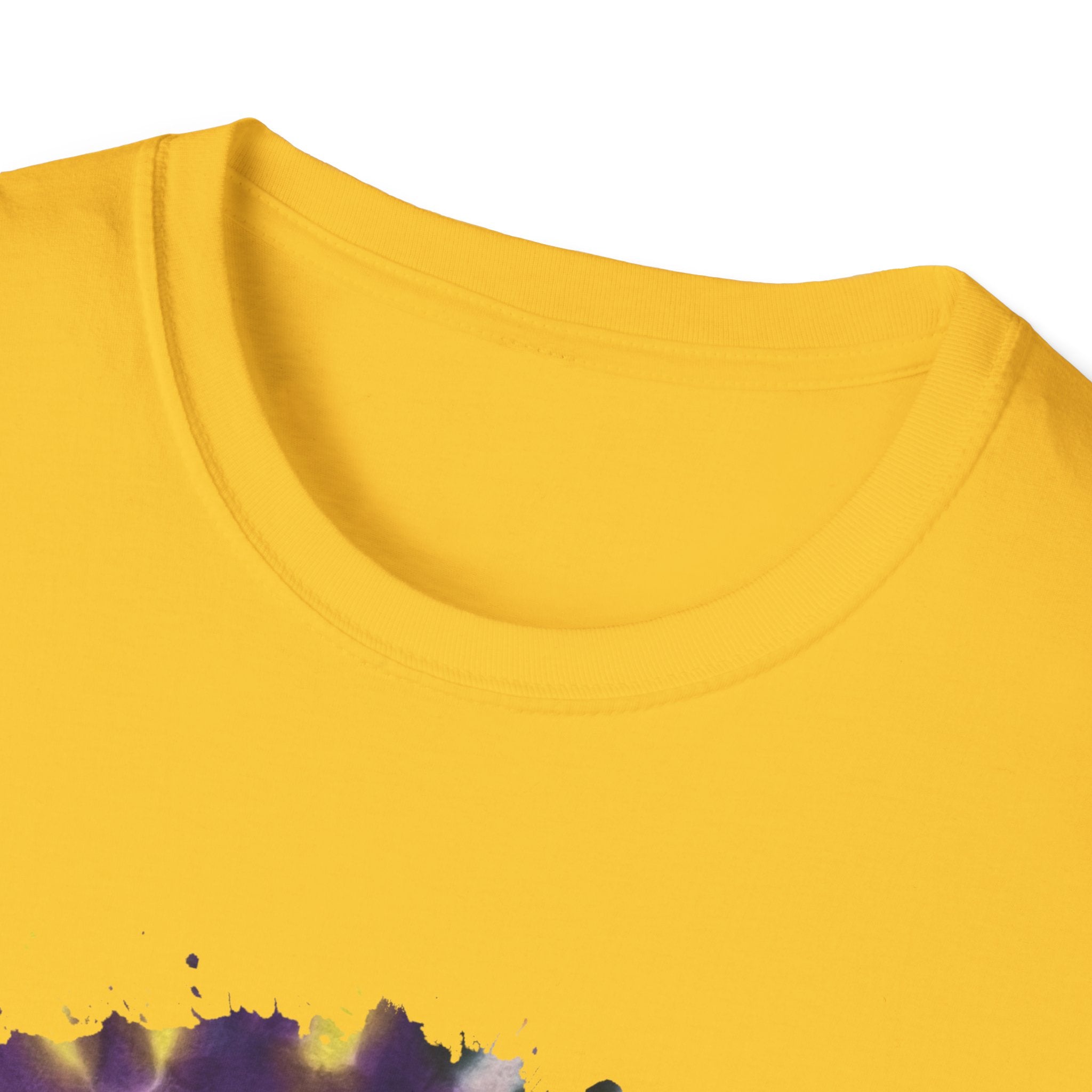 PARAGON 2: Splatter style, jubilee tie dye, Colorful Tie-Dye Unisex Softstyle T-Shirt, Boho Tee, Summer Fashion, Festival Wear, Casual Outfit, Gift Idea