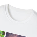 NORTHERN LIGHTS: Vibrant  Tie Dye collage Art, Unisex Softstyle T-Shirt | Casual Fashion, Gift for Art Lovers, Summer Wear, Festival Outfit, Unique Graphic Tee