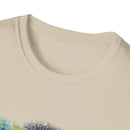 INFLECTION POINT: Monet style Colorful Tie-Dye Unisex Softstyle T-Shirt, Casual Wear, Festival Outfit, Art-Inspired, Everyday Fashion, Gift for Art Lovers