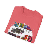 The Dilemma 2:  Colorful Collage Unisex Softstyle T-Shirt - Vibrant Art Tee, Casual Wear, Unique Gift, Graphic Tee, Everyday Essentials, Trendy Fashion