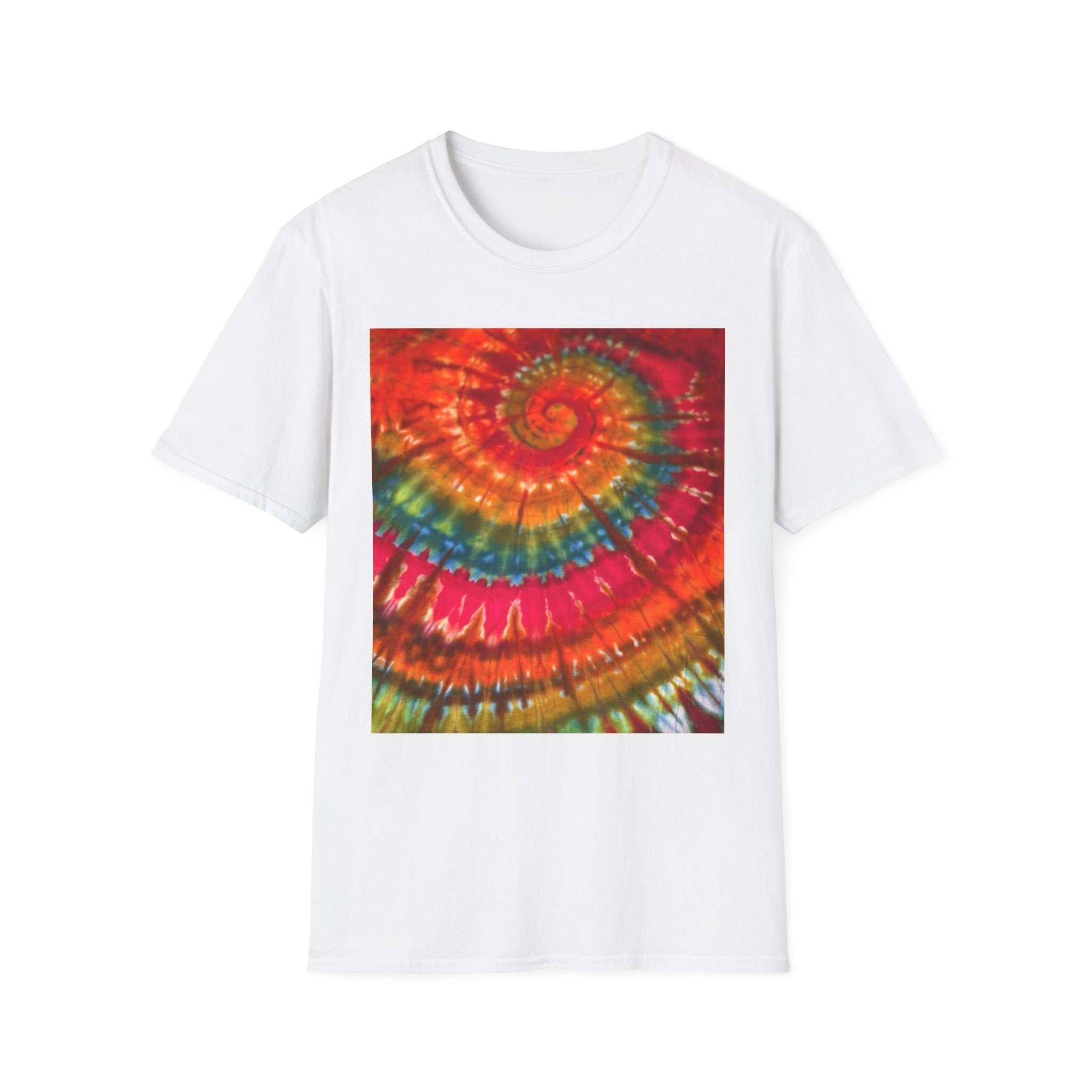 FUCHSIA FRENZY:  Vibrant fuchsia swirl, Tie-Dye T-Shirt, Boho Style Tee, Unisex Summer Shirt, Festival Outfit, Gift for Friends, Casual Wear