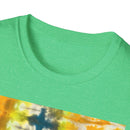 JACOBS LADDER: Bohemian Tie-Dye Unisex T-Shirt, Vibrant Summer Tee, Festival Apparel, Casual Wear, Unique Gift Idea for Friends