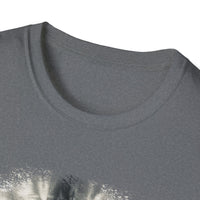 CROSS ROAD: Gritty, graphite style...  Trendy Tie-Dye Unisex Softstyle T-Shirt | Casual, Chic, Gift Idea, Festival Wear, Everyday Fashion