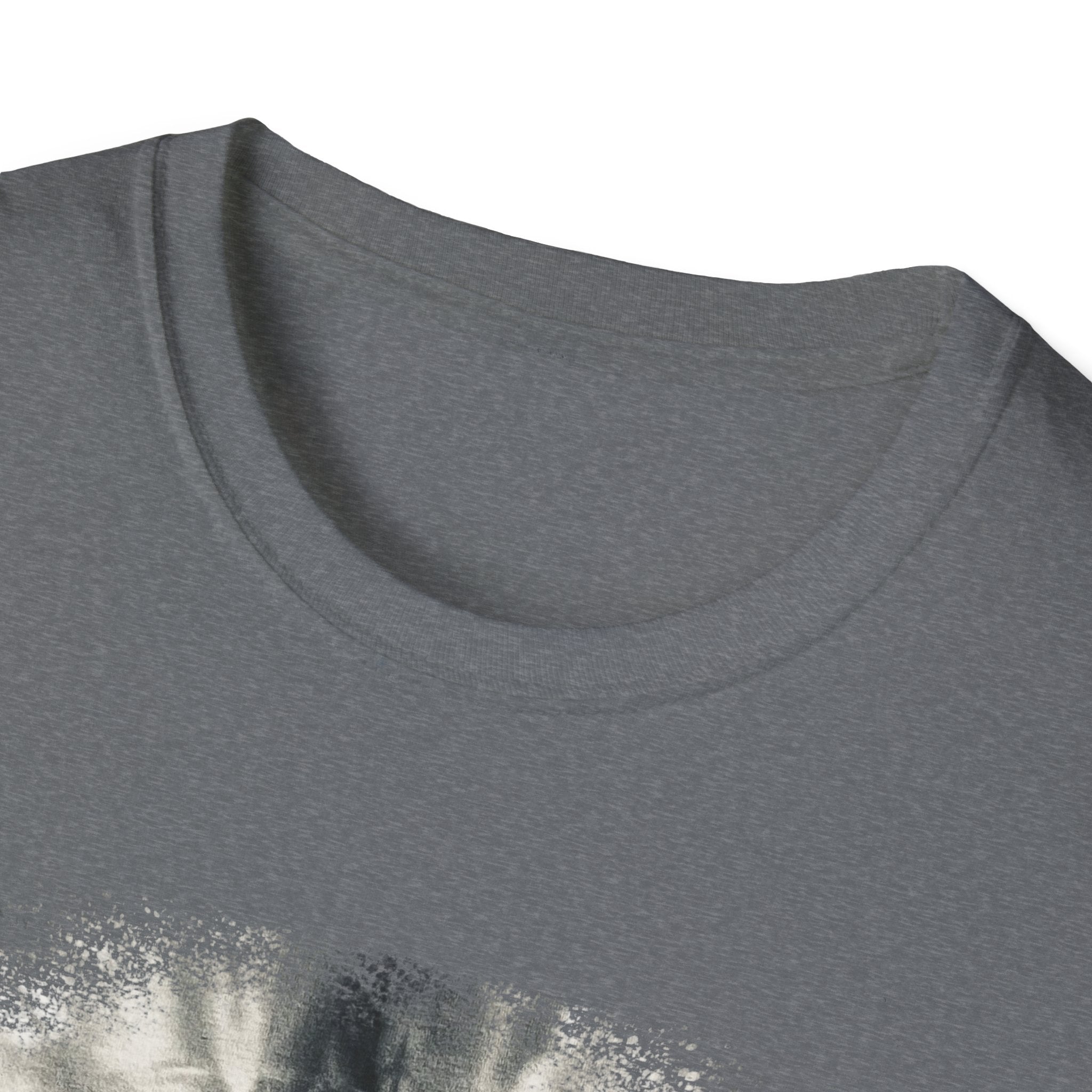 CROSS ROAD: Gritty, graphite style...  Trendy Tie-Dye Unisex Softstyle T-Shirt | Casual, Chic, Gift Idea, Festival Wear, Everyday Fashion