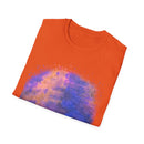 HURRICANE RIDGE: Vibrant Abstract Art T-Shirt | Unisex Softstyle Tee, Casual Wear, Gift for Art Lovers, Summer Vibes, Unique Statement Piece