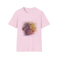 Amber Prerogative 2:  Colorful Splash Unisex Softstyle T-Shirt, Casual Wear, Gift for Art Lovers, Summer Fashion, Vibrant Graphic Tee