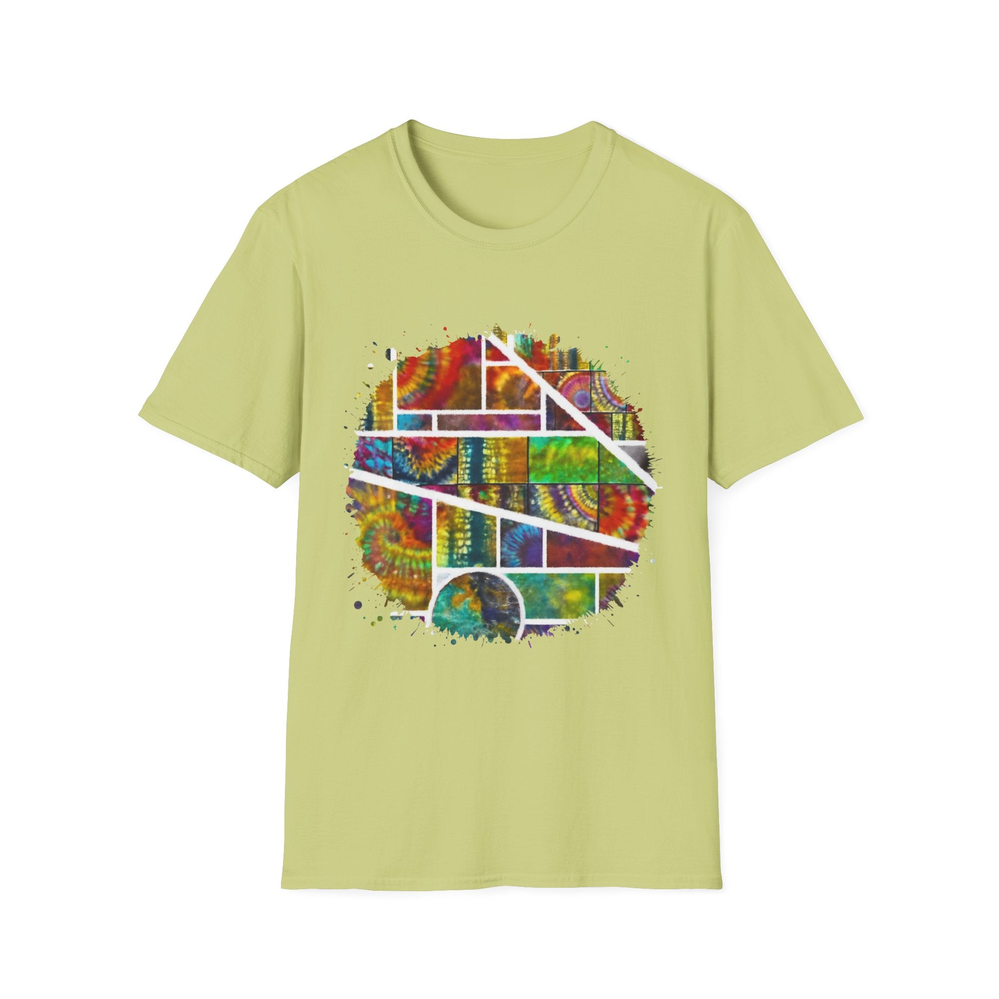 San Mateo Magic 2:  Vibrant Artistic Unisex T-Shirt, Colorful Graphic Tee, Trendy Casual Shirt, Unique Gift for Art Lovers, Summer Essential