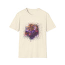 Fantasia 2:  Vibrant Splash Drip Art T-Shirt, Artistic Tee, Unisex Graphic Shirt, Trendy Casual Wear, Unique Gift for Art Lovers