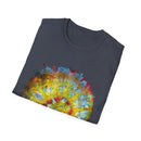 Habanero Helix 2:  Vibrant Tie-Dye Unisex T-Shirt, Retro Graphic Tee, Casual Wear, Unique Gift, Festival Fashion, Summer Apparel