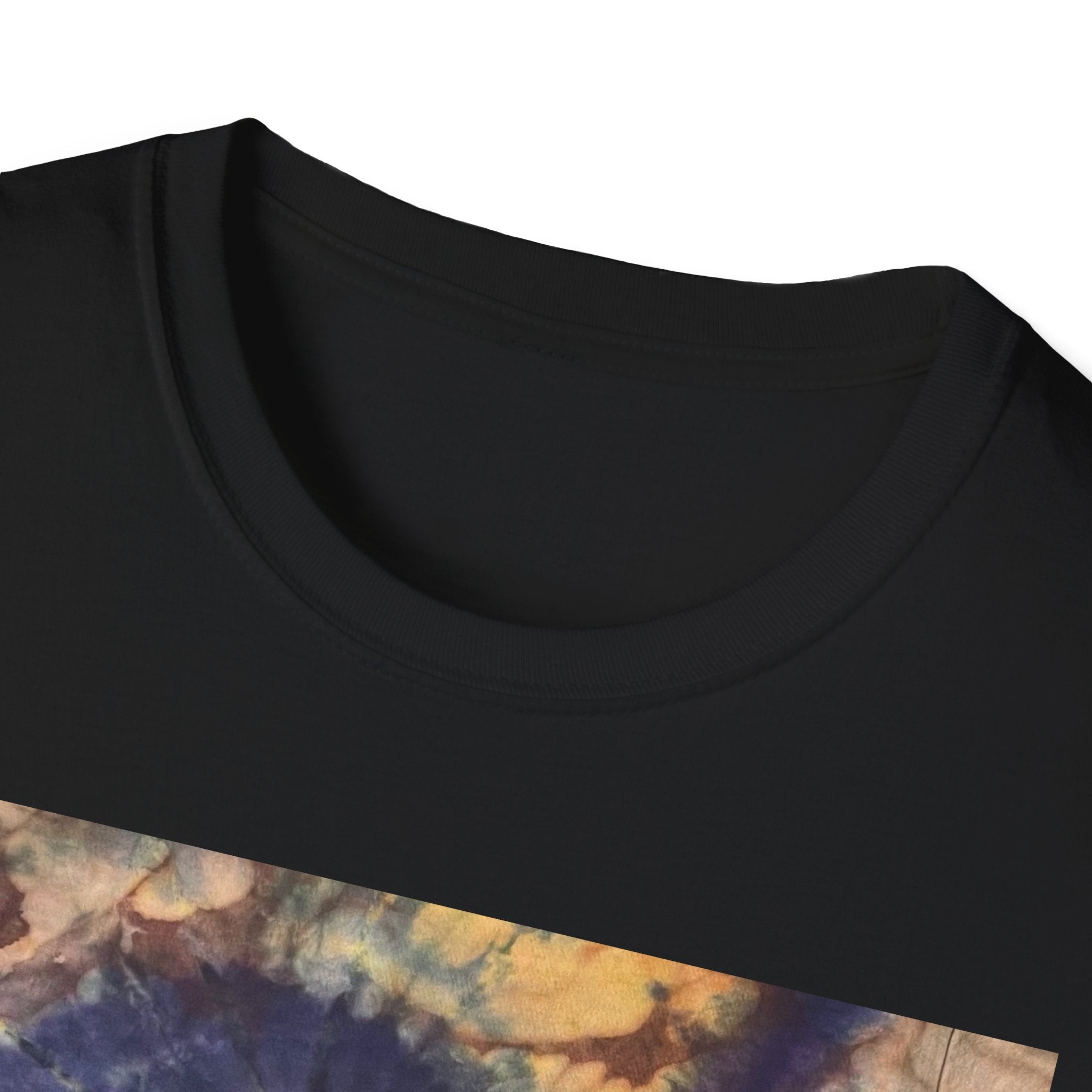 MOCHA SPIDER DANCE:  Unique Spiral Tie-Dye Unisex T-Shirt, Boho Chic Tee, Summer Vibes Top, Festival Wear, Eco-Friendly Gift