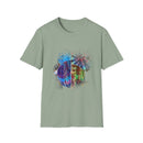 Tenacity 2:  Colorful Tie-Dye Unisex Softstyle T-Shirt, Casual Wear, Gift for Art Lovers, Summer Vibes, Festival Clothing