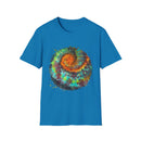 Whiplash 2:  Vibrant Spiral Tie-Dye Unisex T-Shirt, Soft Tee, Colorful Casual Tee, Summer Style shirt, Eco-friendly Gift, Festival Wear