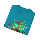 Autumn Infusion 2:  Vibrant Splash T-Shirt - Artsy Graphic Tee for Creatives, Casual Wear, Unique Gift, Summer Style, Colorful Fashion