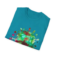 Autumn Infusion 2:  Vibrant Splash T-Shirt - Artsy Graphic Tee for Creatives, Casual Wear, Unique Gift, Summer Style, Colorful Fashion